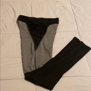 Workout leggings athletic yoga pants mesh